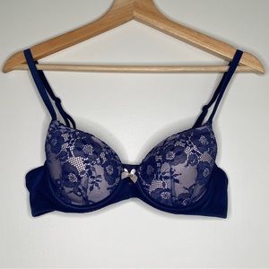 Body by Victoria lined semi  36B